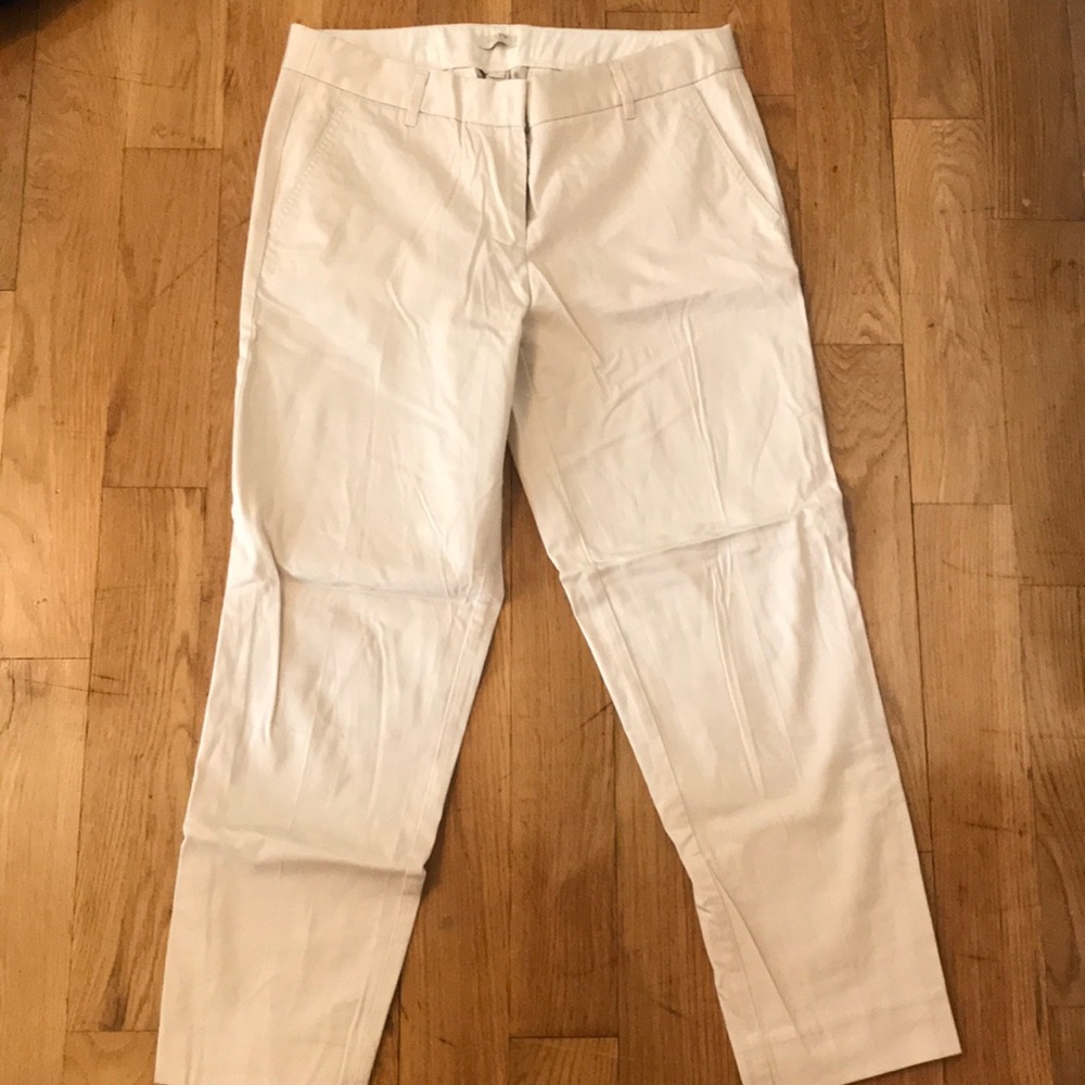 J. Crew light khaki stretch pant